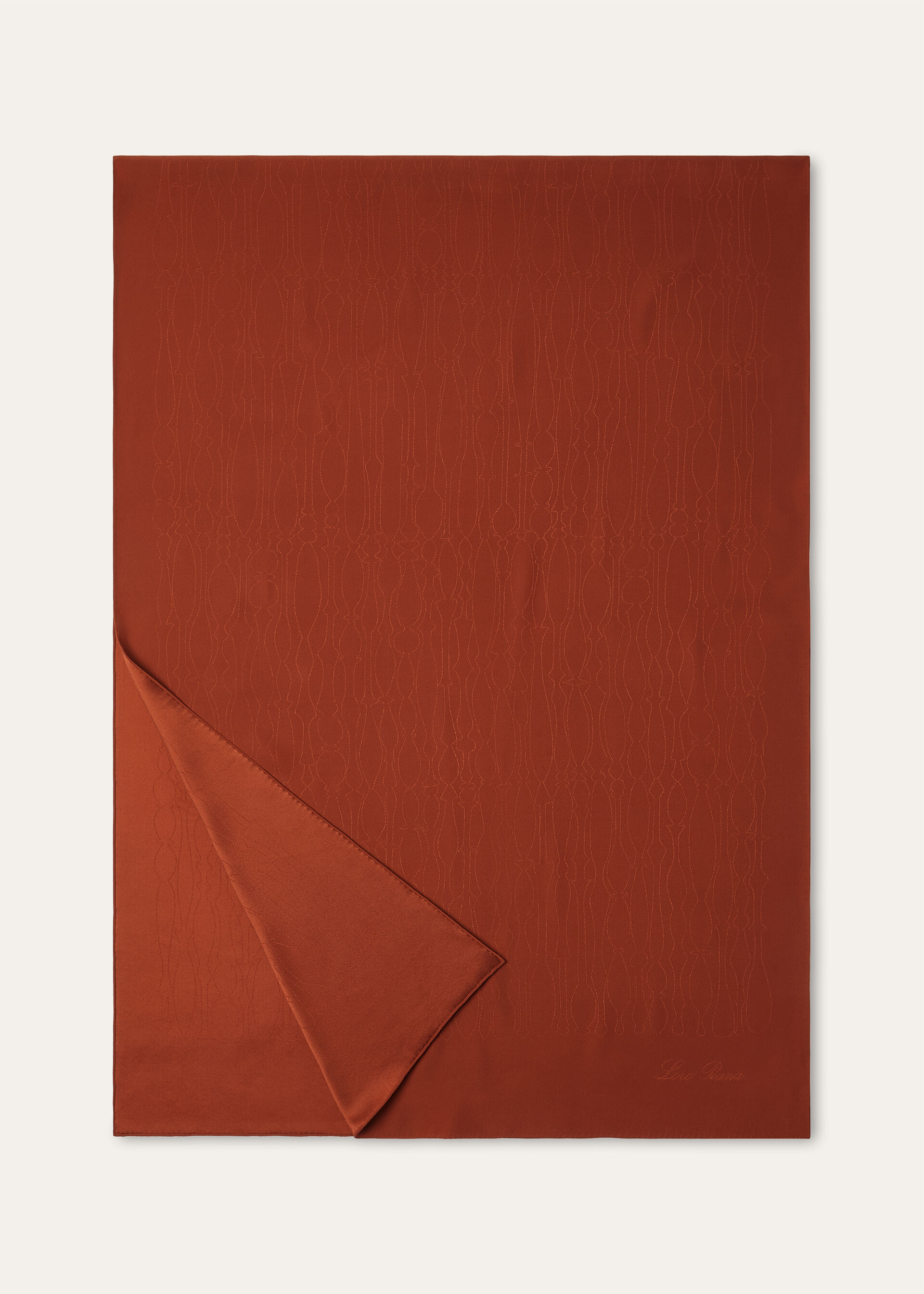 SPOLETTE JACQUARD STOLE SILK