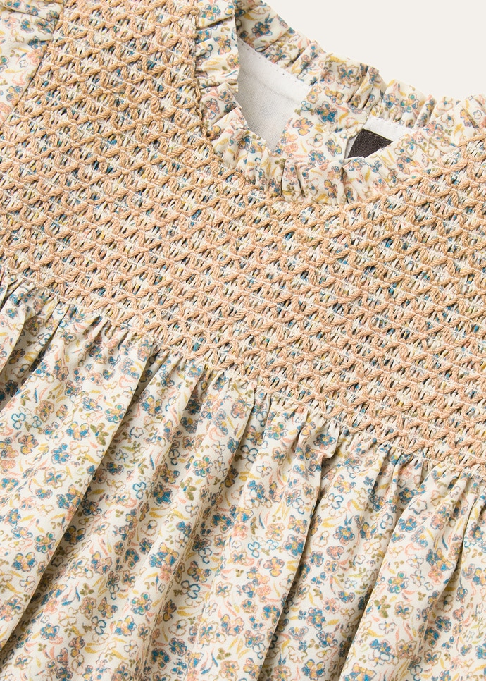 ALINE ROMPER MINI COTTON SILK FLOWER PRINT_FAQ7411_T2AA_3