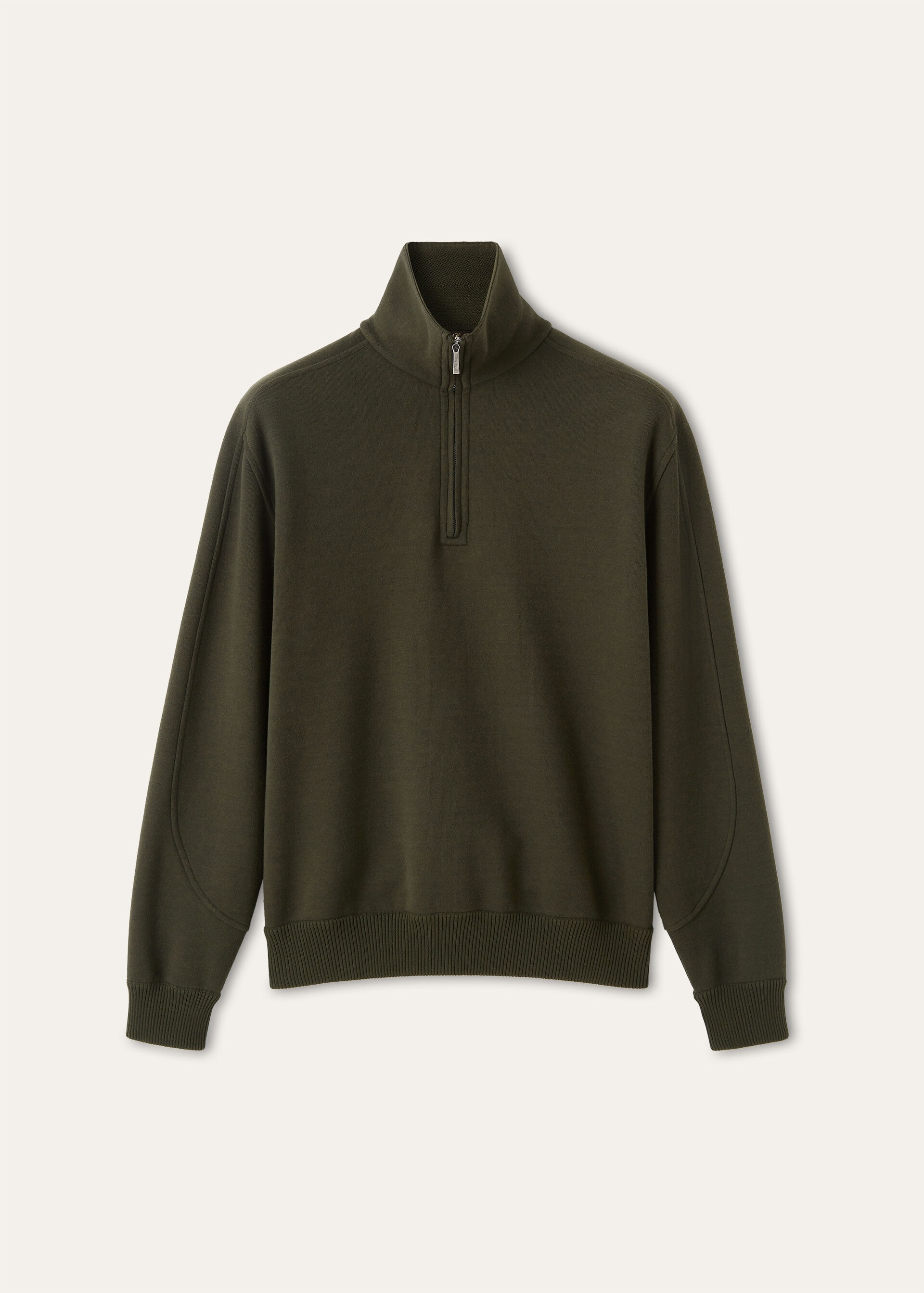 WHITNEY POLO BUTTONLESS SWEATSHIRT JERSEY LUXURY FLEECE