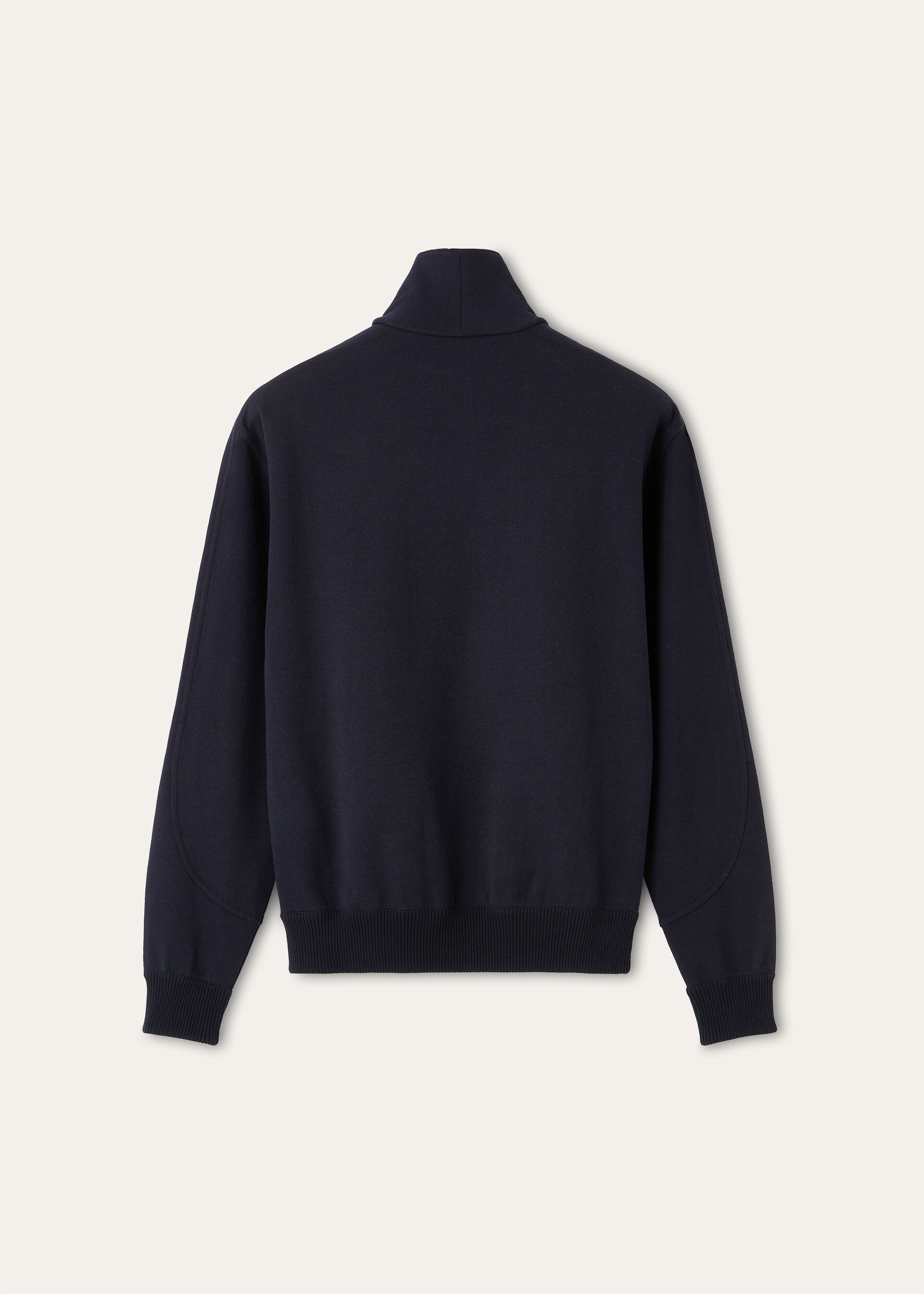 WHITNEY POLO BUTTONLESS SWEATSHIRT JERSEY LUXURY FLEECE