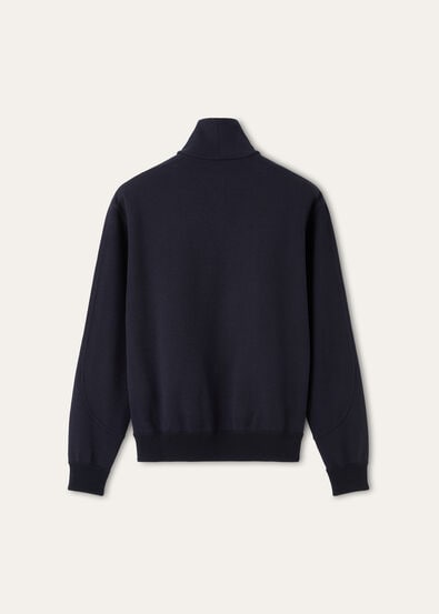 WHITNEY POLO BUTTONLESS SWEATSHIRT JERSEY LUXURY FLEECE