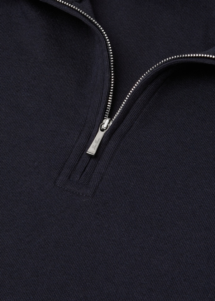 WHITNEY POLO BUTTONLESS SWEATSHIRT JERSEY LUXURY FLEECE_FAQ7417_W000_7