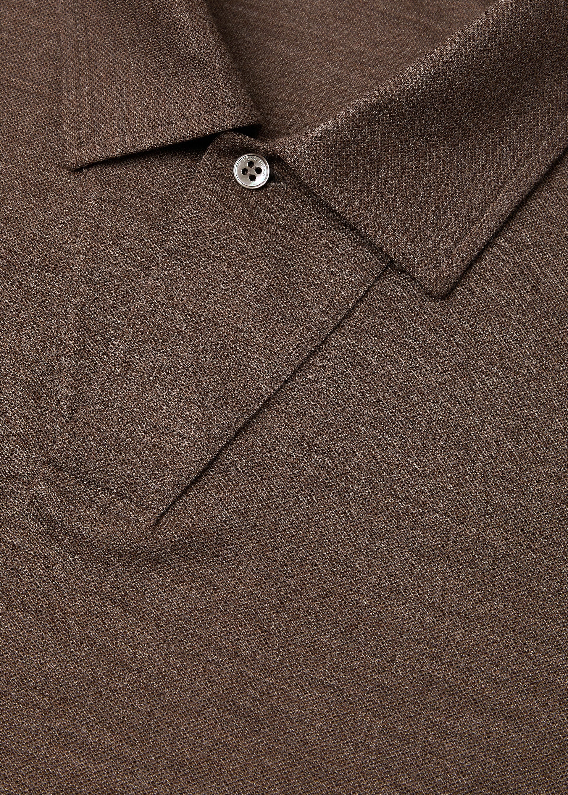 COLMEGNA POLO OPEN PIQUE WISH