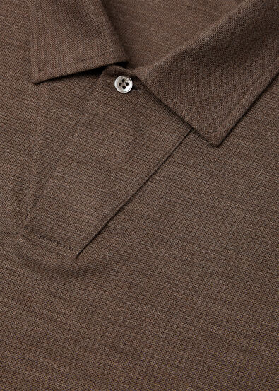 COLMEGNA POLO OPEN PIQUE WISH