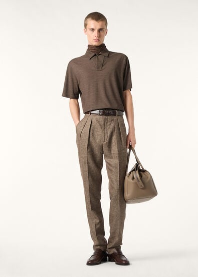 COLMEGNA POLO OPEN PIQUE WISH