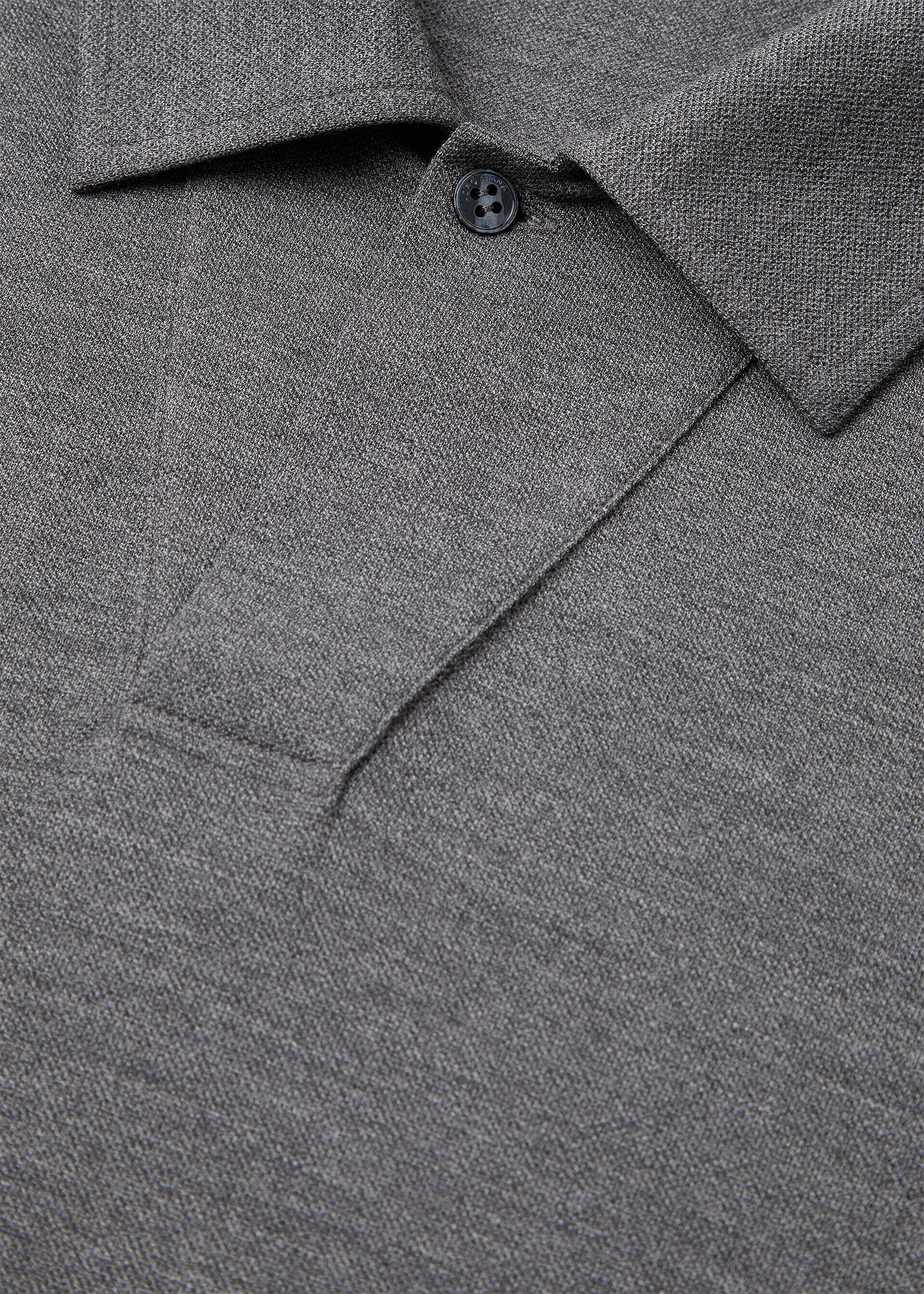 COLMEGNA POLO OPEN PIQUE WISH