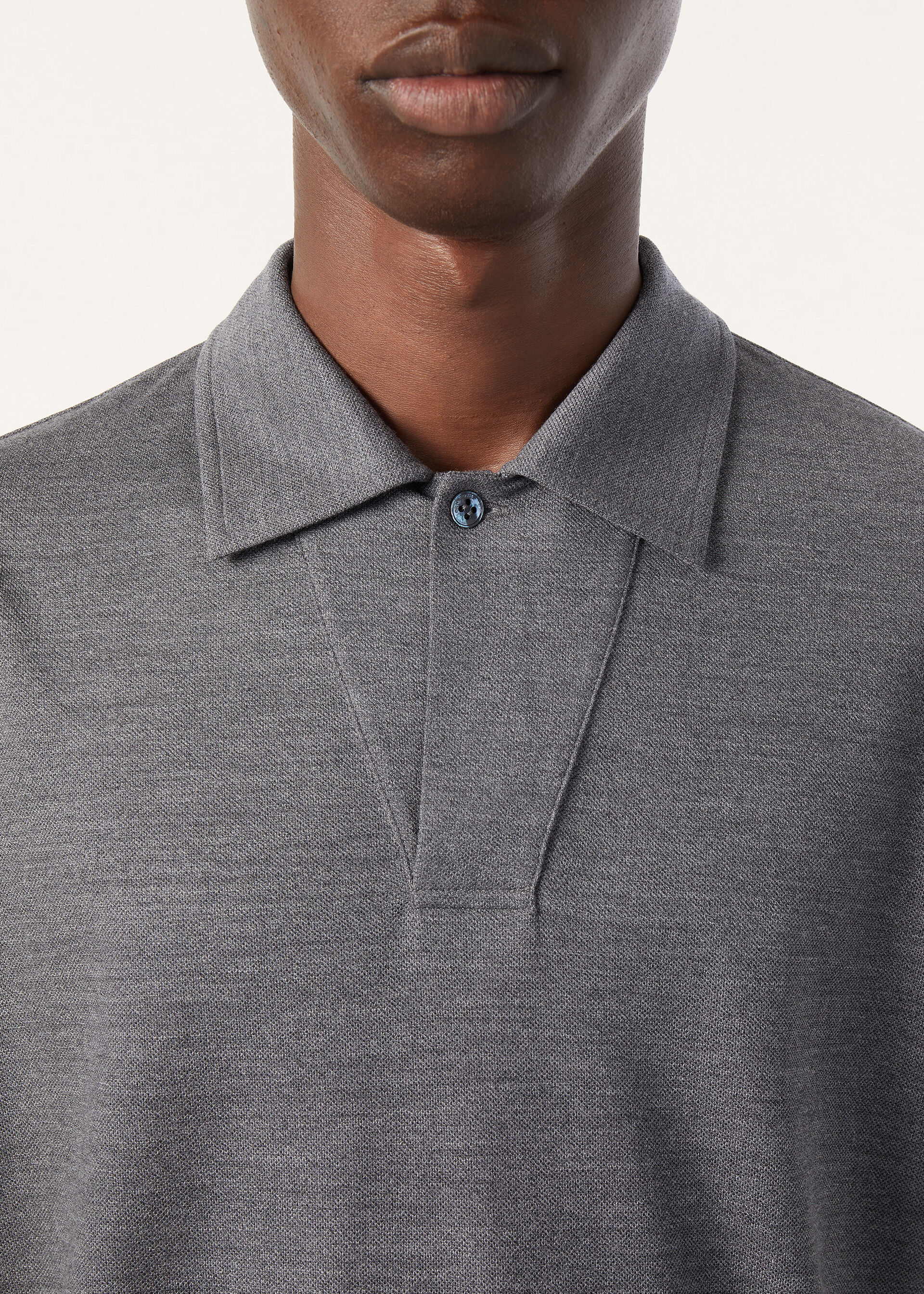 COLMEGNA POLO OPEN PIQUE WISH