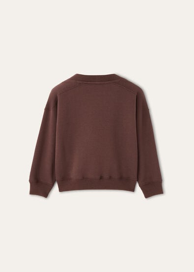 AVENUE CREWNECK SWEATER JERSEY LUXURY FLEECE