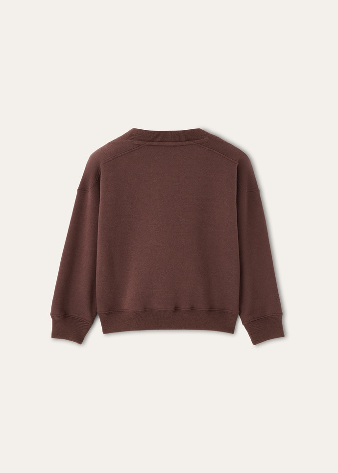 AVENUE CREWNECK SWEATER JERSEY LUXURY FLEECE_FAQ7468_H1AV_8