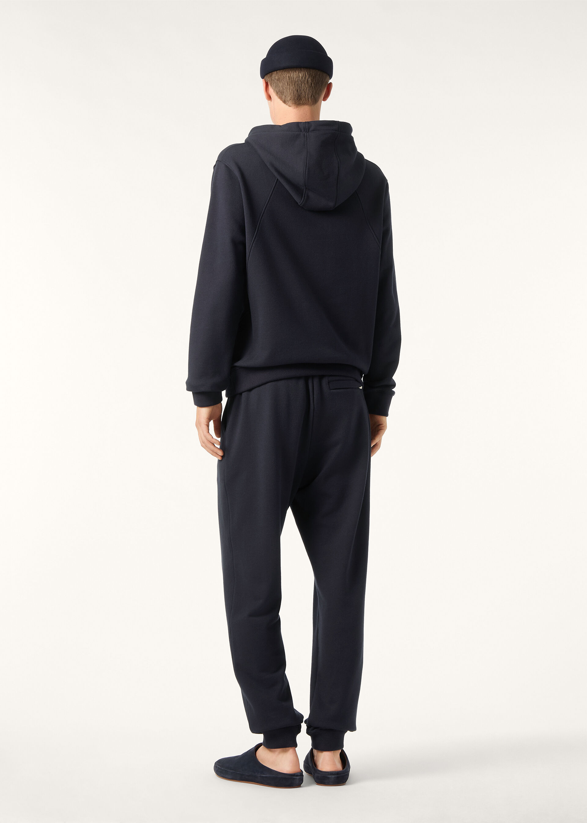 ANDAMANE HOODED SWEATSHIRT COTTON FLEECE