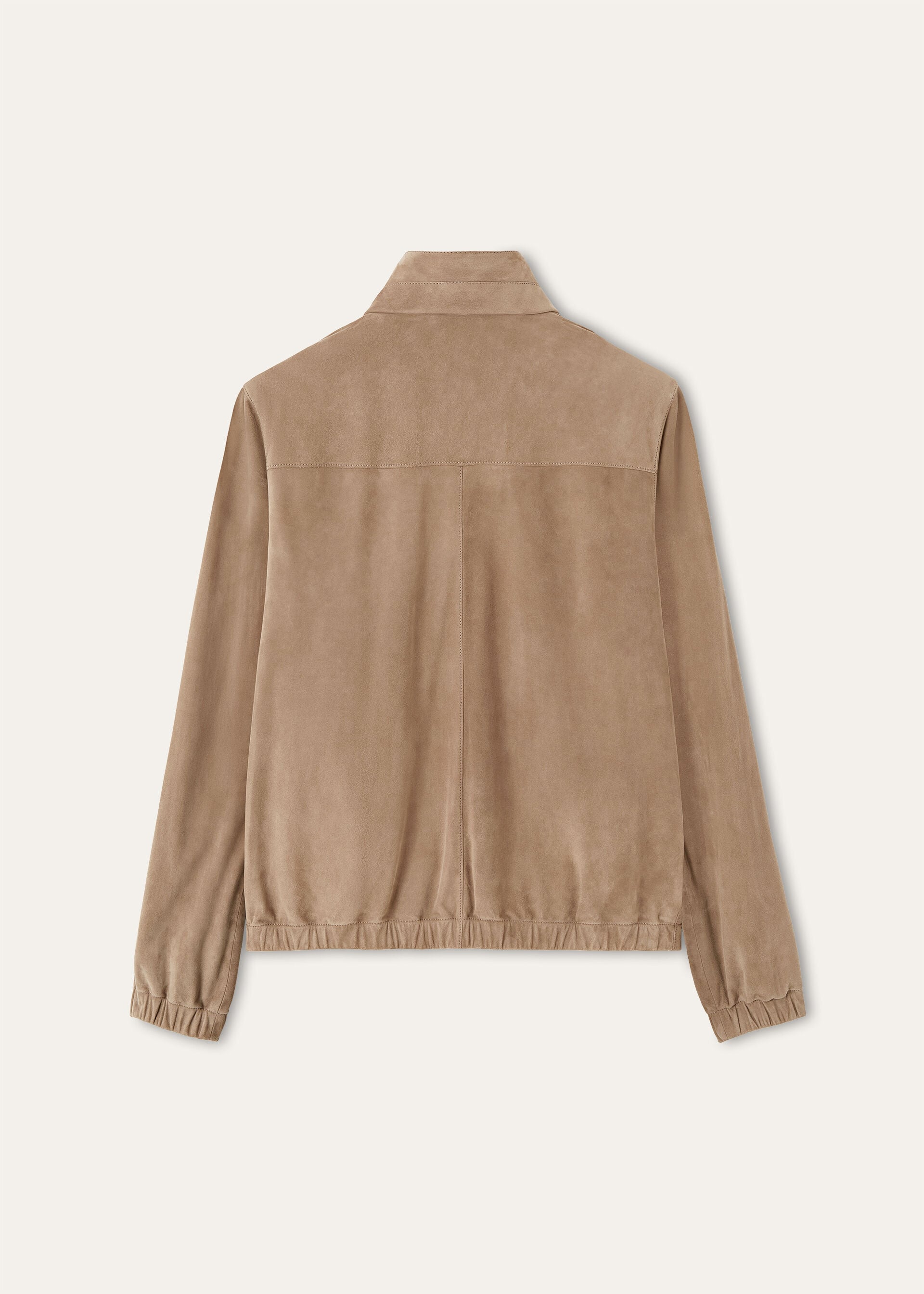 LORO PIANA BOMBER LOWERED SUEDE