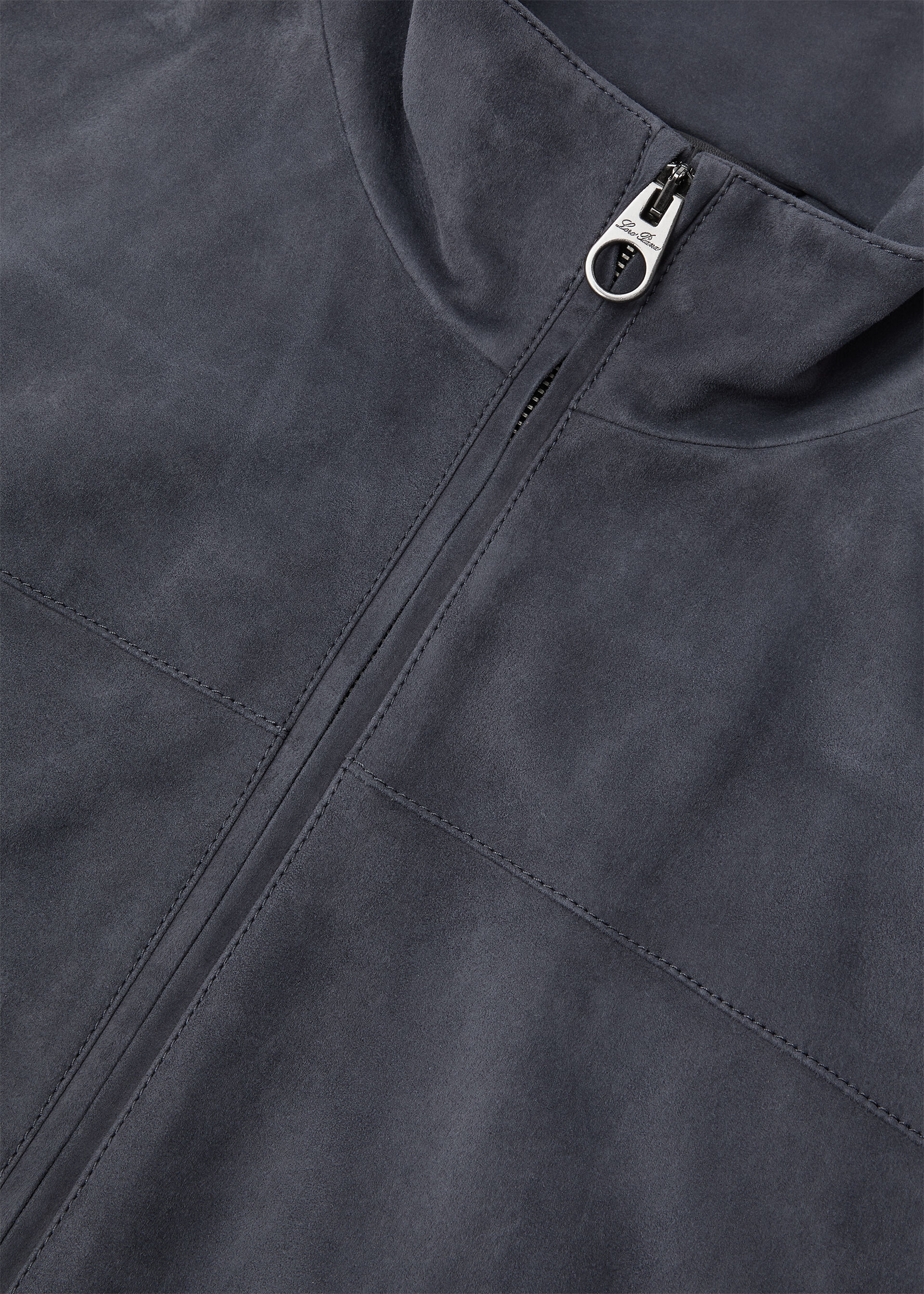 LORO PIANA BOMBER LOWERED SUEDE