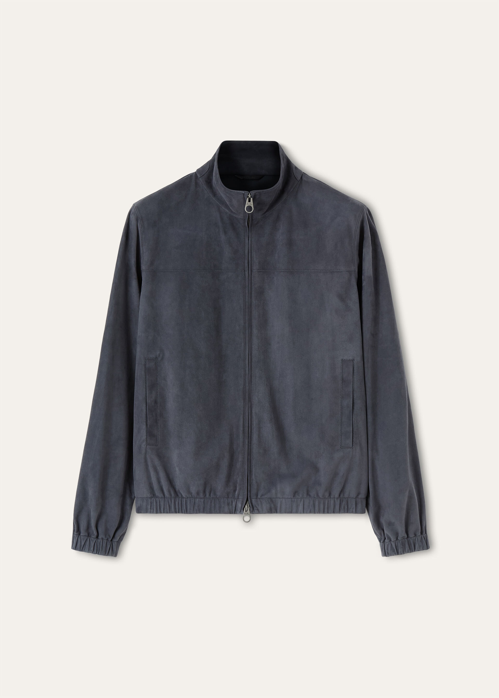 LORO PIANA BOMBER LOWERED SUEDE