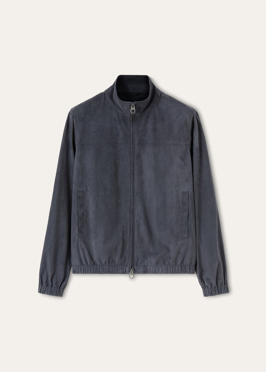 LORO PIANA BOMBER LOWERED SUEDE