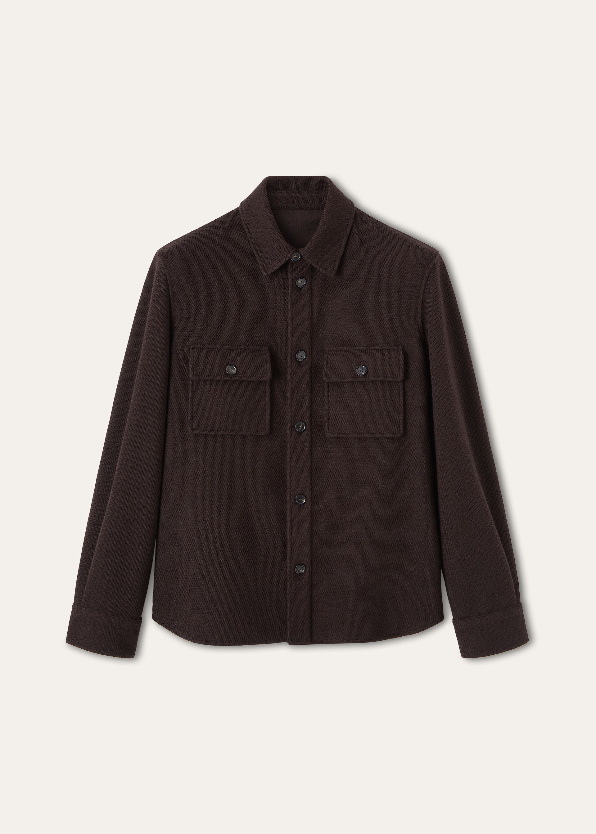 MARCO OVERSHIRT CASH COTTON SILK PIQUE