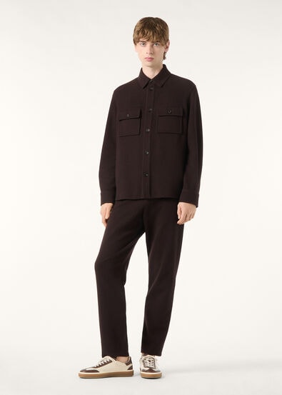 MARCO OVERSHIRT CASH COTTON SILK PIQUE