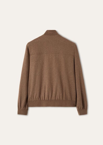 FIR BOMBER DOUBLE FACE COTTON CASH