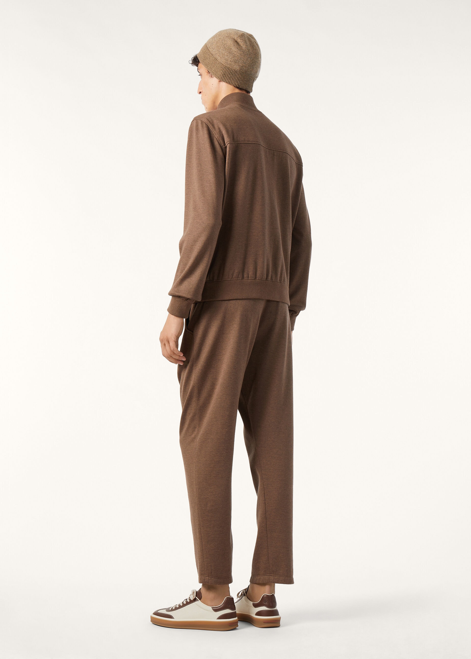 FIR BOMBER DOUBLE FACE COTTON CASH