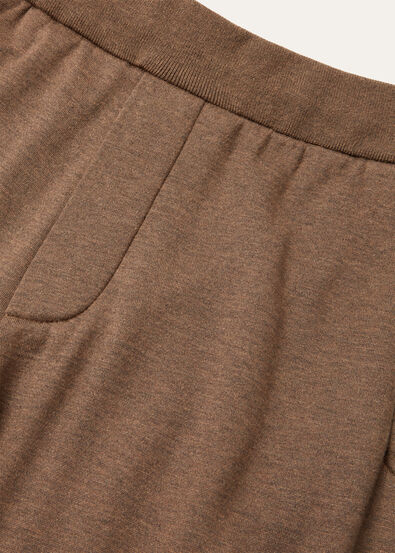 FIR PANTS DOUBLE FACE COTTON CASH