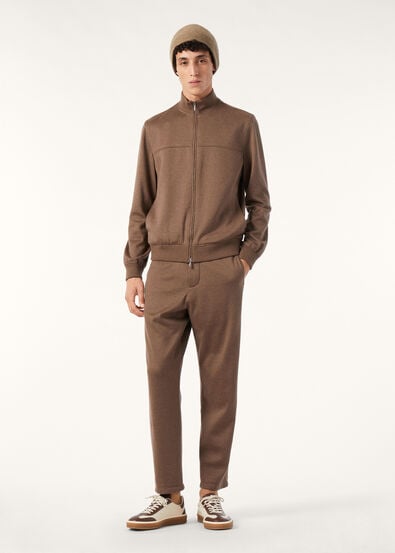 FIR PANTS DOUBLE FACE COTTON CASH