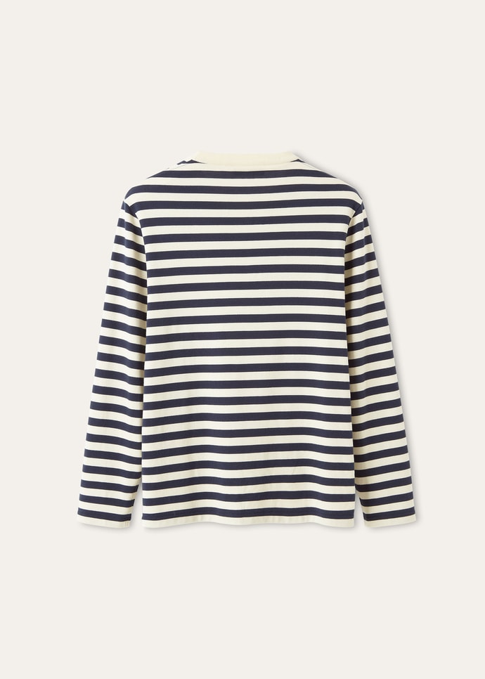 BARQUETINE CREW NECK LS COTTON STRIPES_FAQ7717_F7TC_6
