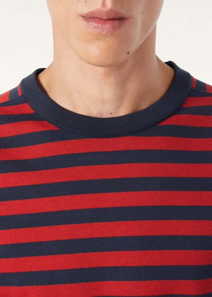 BARQUETINE CREW NECK LS COTTON STRIPES_FAQ7717_F7TE_2