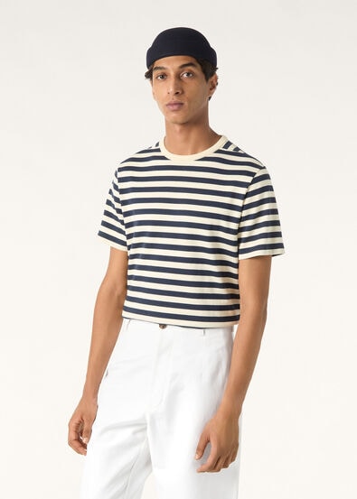 BARQUETINE T-SHIRT COTTON STRIPES