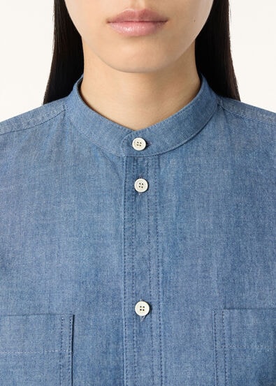 GYLES SHIRT OKAYAMA CHAMBRAY
