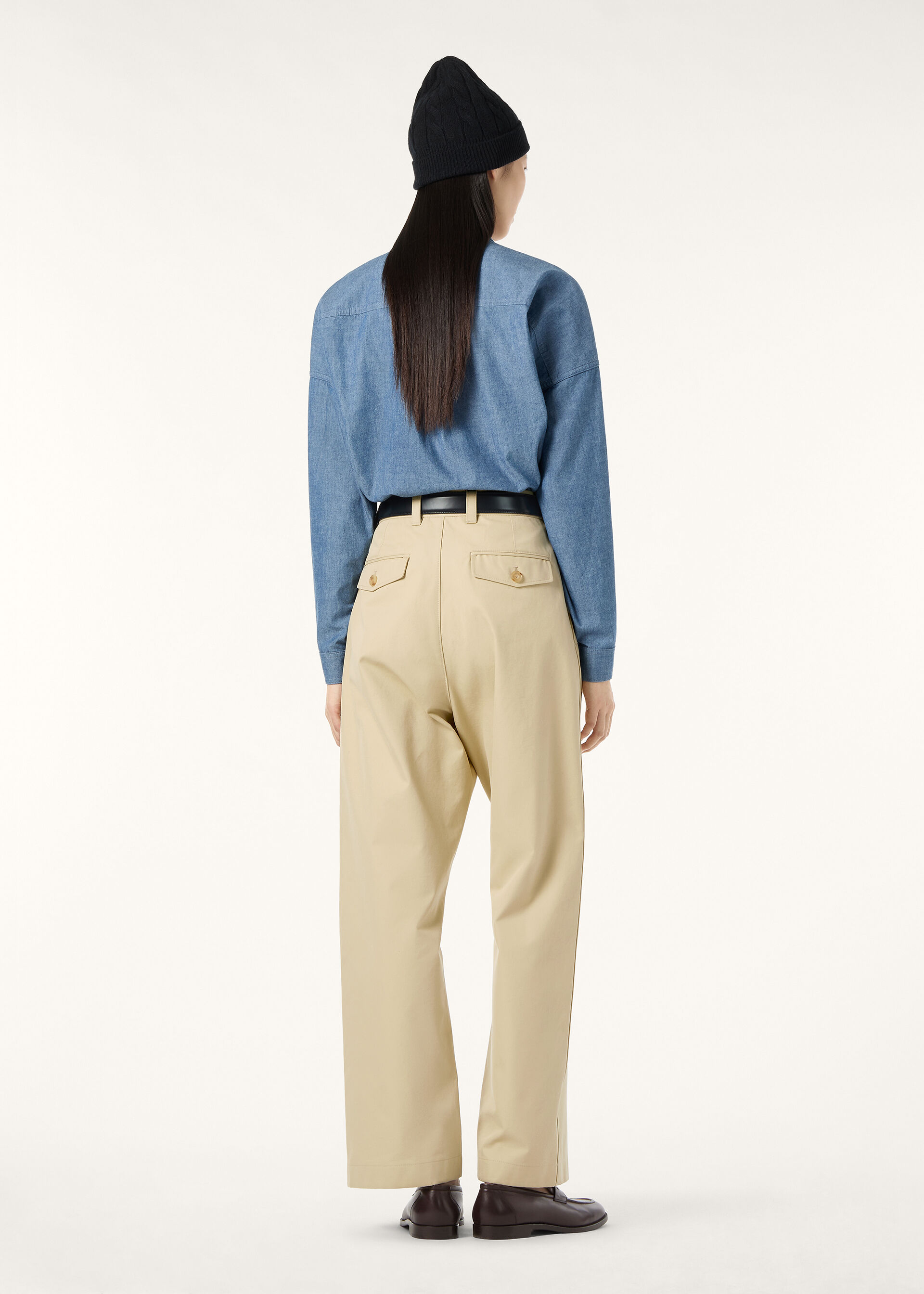 GYLES SHIRT OKAYAMA CHAMBRAY