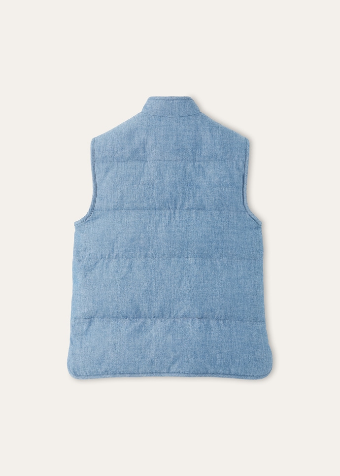 KRIS VEST OKAYAMA CHAMBRAY_FAQ7741_WF89_6