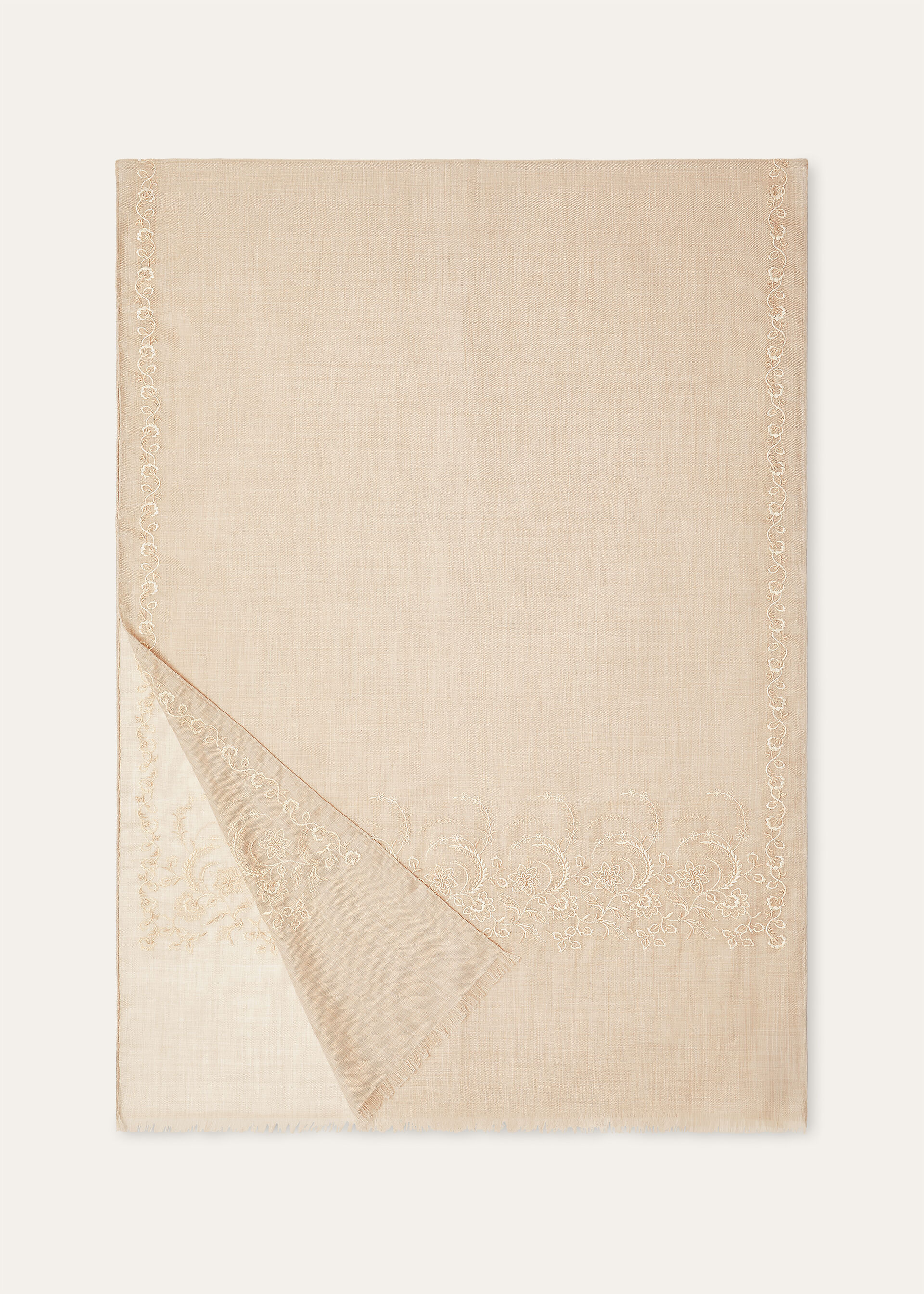 LAYL EMBROIDERED STOLE CASH