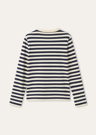 BARQUENTINE T-SHIRT LS COTTON STRIPES