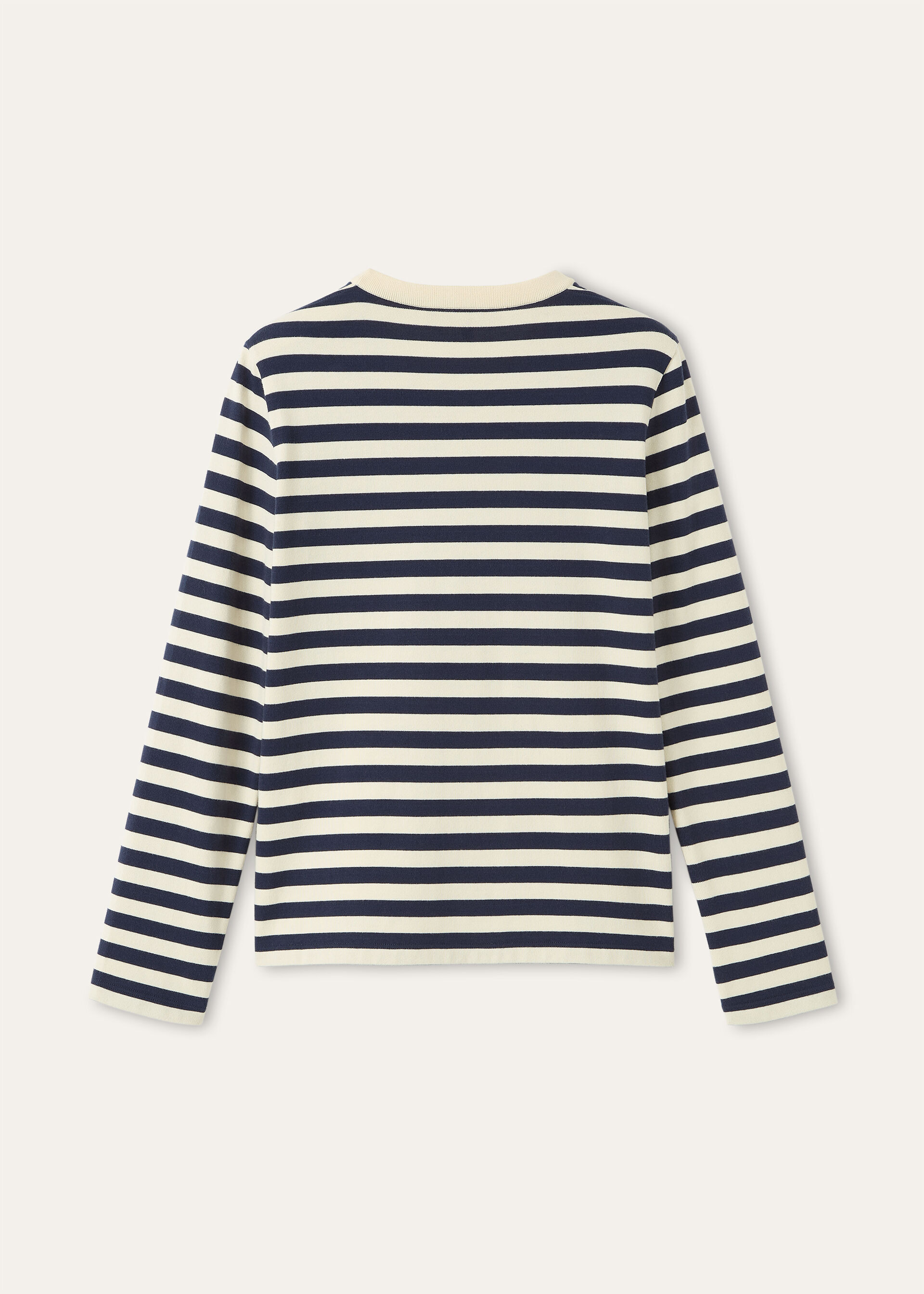 BARQUENTINE T-SHIRT LS COTTON STRIPES