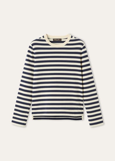 BARQUENTINE T-SHIRT LS COTTON STRIPES