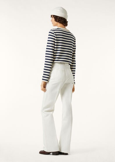 BARQUENTINE T-SHIRT LS COTTON STRIPES