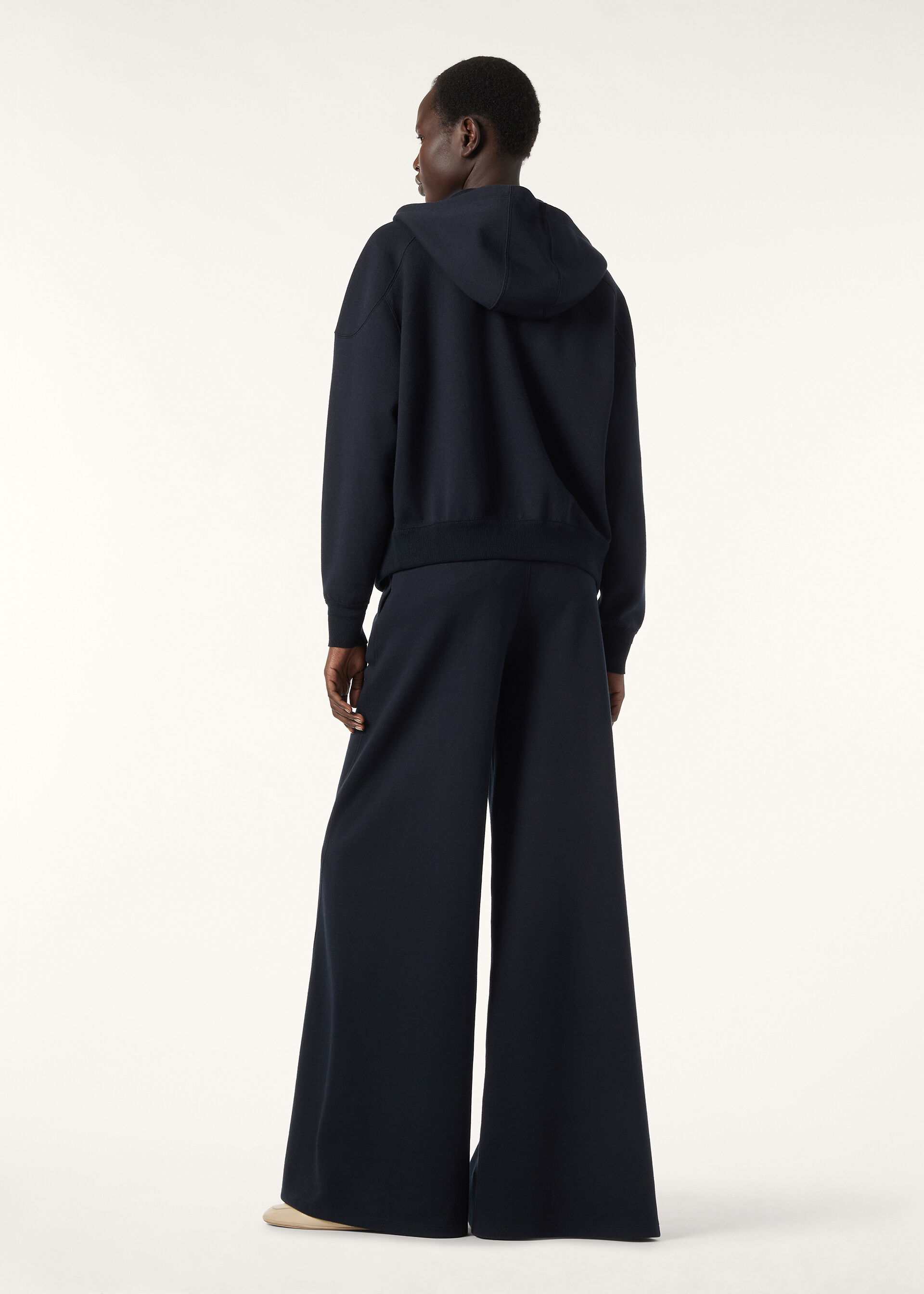 VIERA HOODED BOMBER LUXURY FLEECE