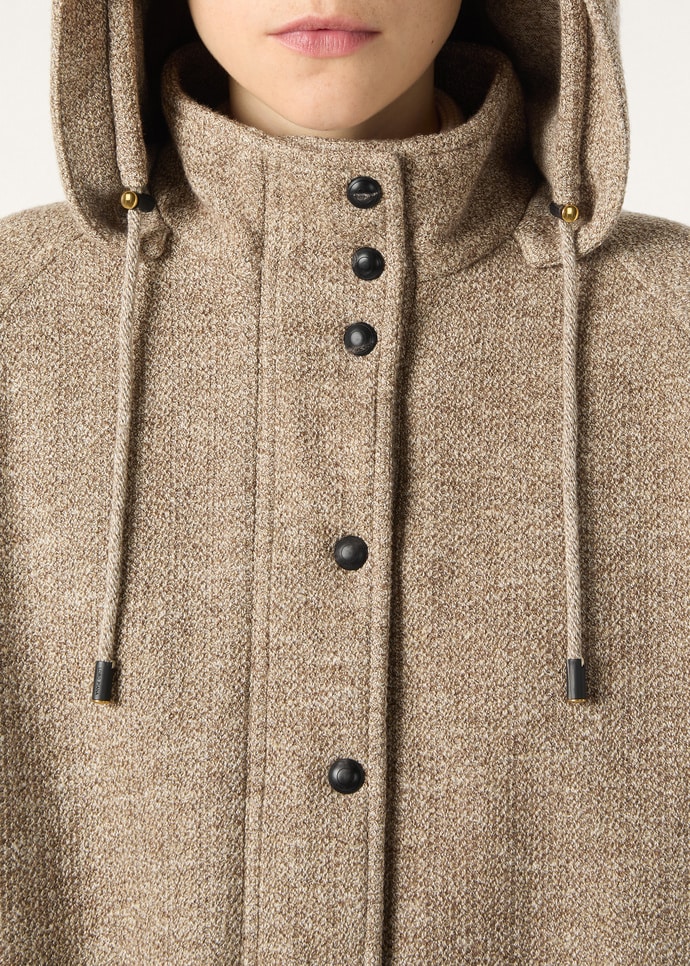 CELLINA PARKA MOULINE' WOOL LINEN SILK_FAQ7882_D0SV_2