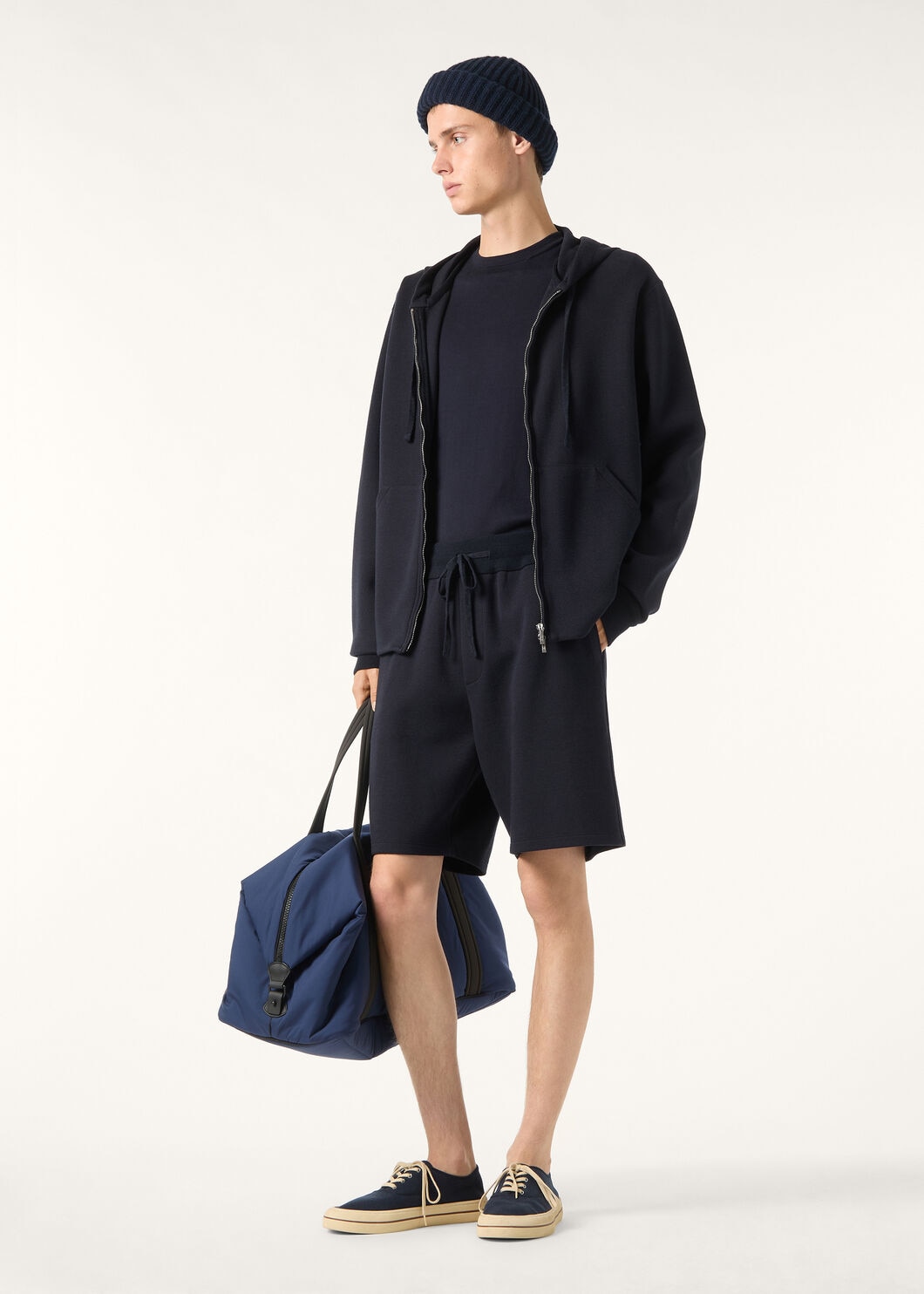 WHITNEY BERMUDA JERSEY LUXURY FLEECE