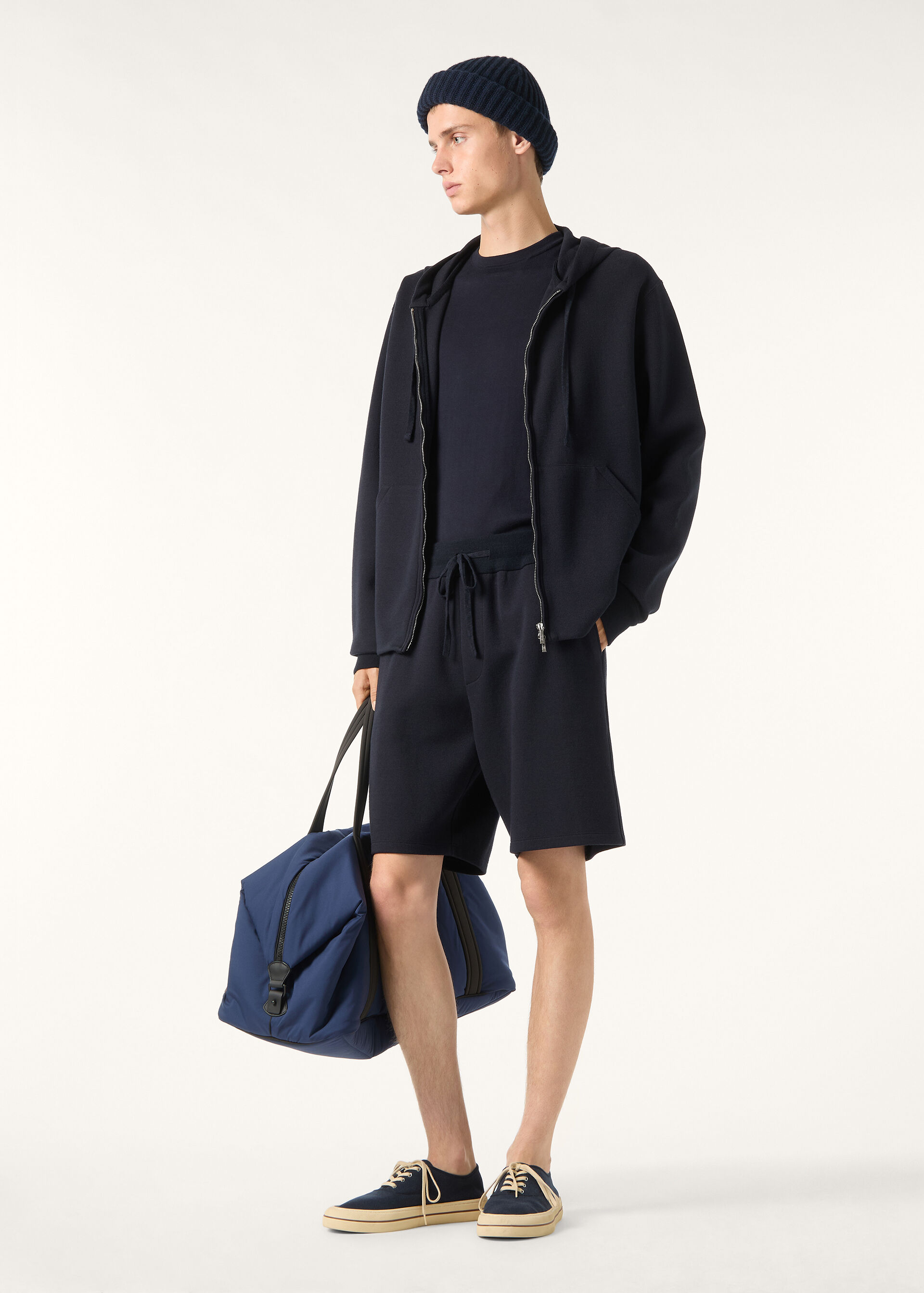 WHITNEY BERMUDA JERSEY LUXURY FLEECE