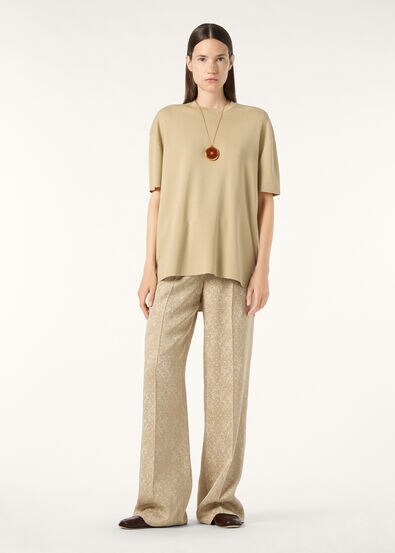 ALDER SS CREWNECK SWEATER SILK COTT GG 18