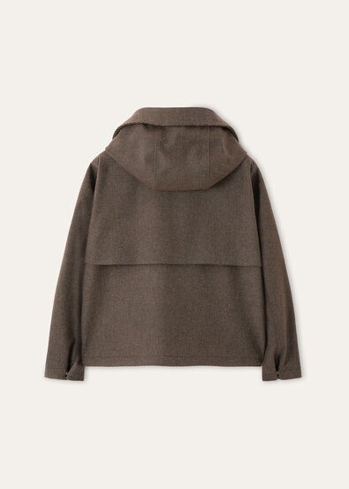 HORSEY SHORT JACKET ARCHIVE WISH CASH FLANNEL STORM