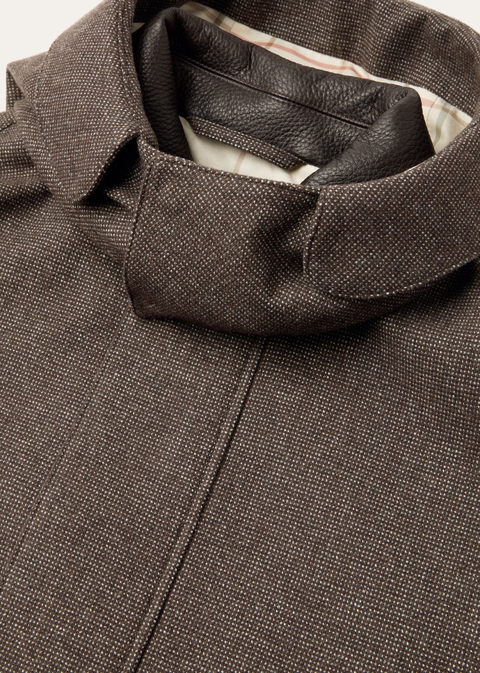 HORSEY SHORT JACKET ARCHIVE WISH CASH FLANNEL STORM_FAQ8567_F7TG_8