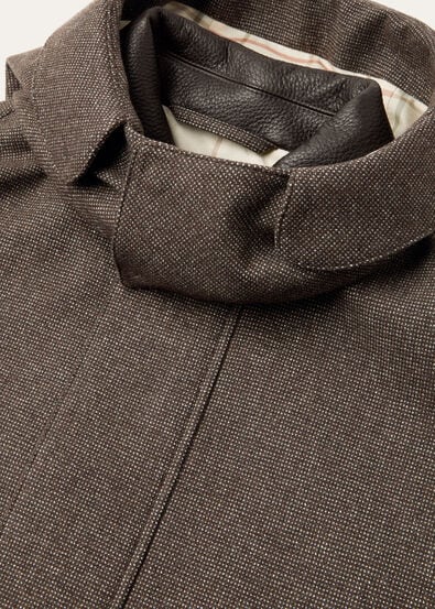 HORSEY SHORT JACKET ARCHIVE WISH CASH FLANNEL STORM