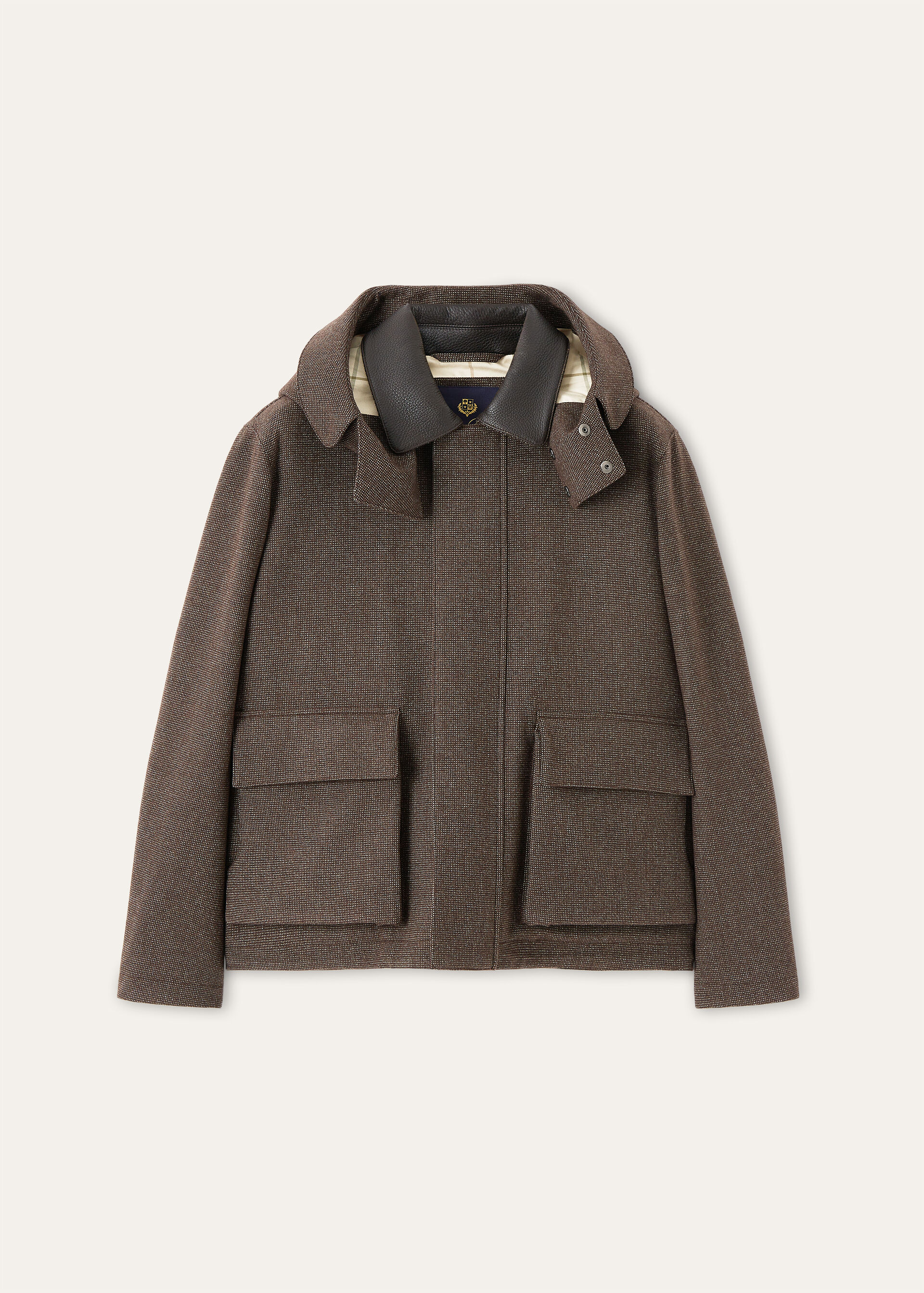 HORSEY SHORT JACKET ARCHIVE WISH CASH FLANNEL STORM