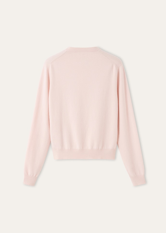 CLASSIC BABY CASH CARDIGAN SWEATER GG  12_FAQ8645_30G3_6