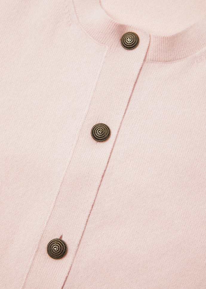 CLASSIC BABY CASH CARDIGAN SWEATER GG  12_FAQ8645_30G3_7