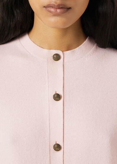 CLASSIC BABY CASH CARDIGAN SWEATER GG  12