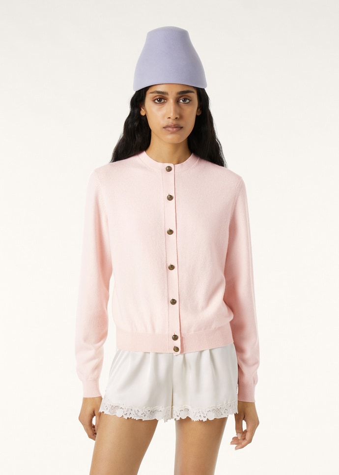 CLASSIC BABY CASH CARDIGAN SWEATER GG  12_FAQ8645_30G3_3