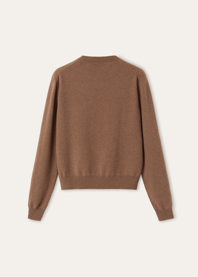 CLASSIC BABY CASH CARDIGAN SWEATER GG  12_FAQ8645_H19I_6