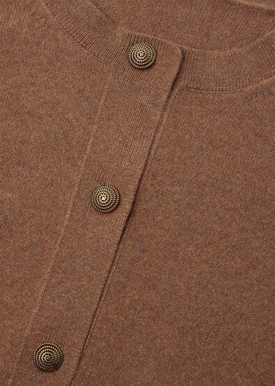 CLASSIC BABY CASH CARDIGAN SWEATER GG  12